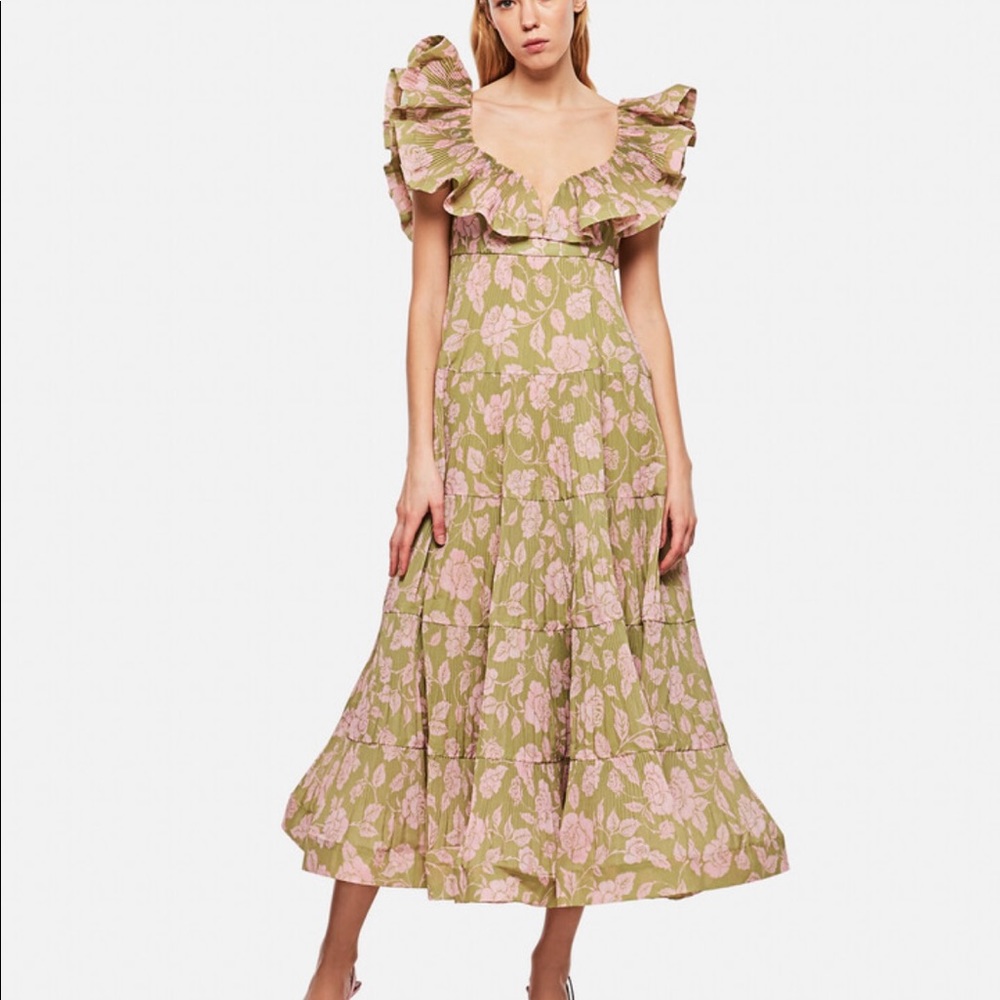 Zimmermann lovestruck Midi dress US size 6